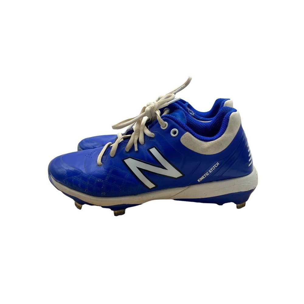 New Balance Men Blue Kinetic Stretch 4040v4 Metal Baseball Cleats Shoes Size 7